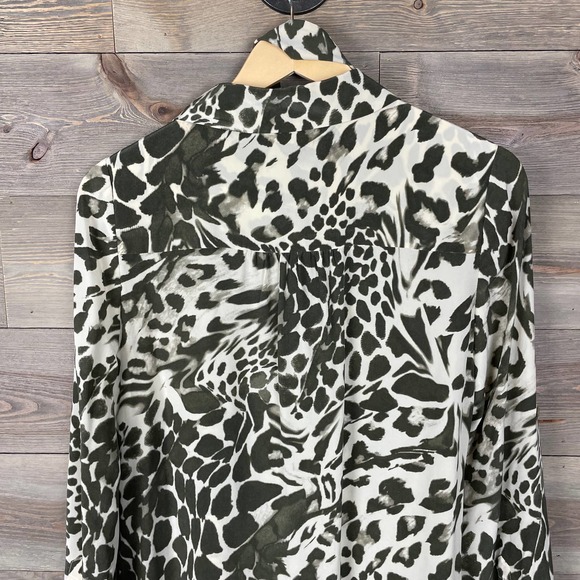 Diane von Furstenberg Silk Prita Animal Leopard Print Dress - Picture 7 of 10